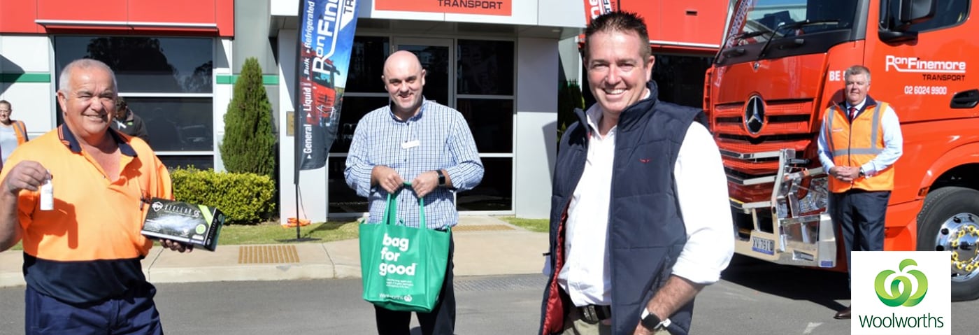 finemore backs woolworths driver care pack initiative